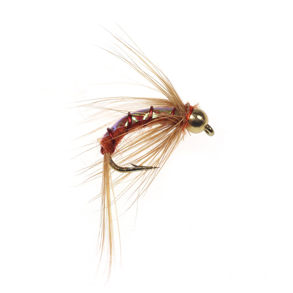 #12  Brass Bead Head Polish Variant Nymph Flies