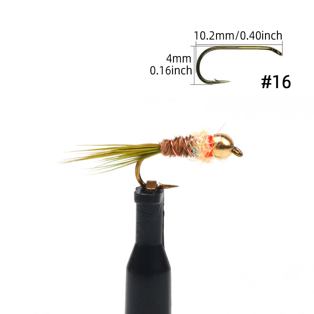 #16 Brass Bead Frenchie Nymph
