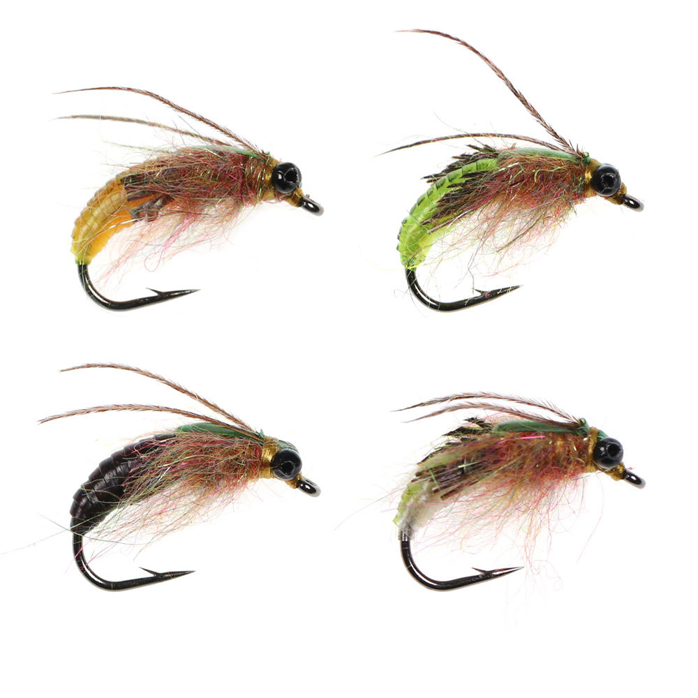 #8 #10 Chain Beads Head Nymph Scud Bug Worm Shrimps Flies