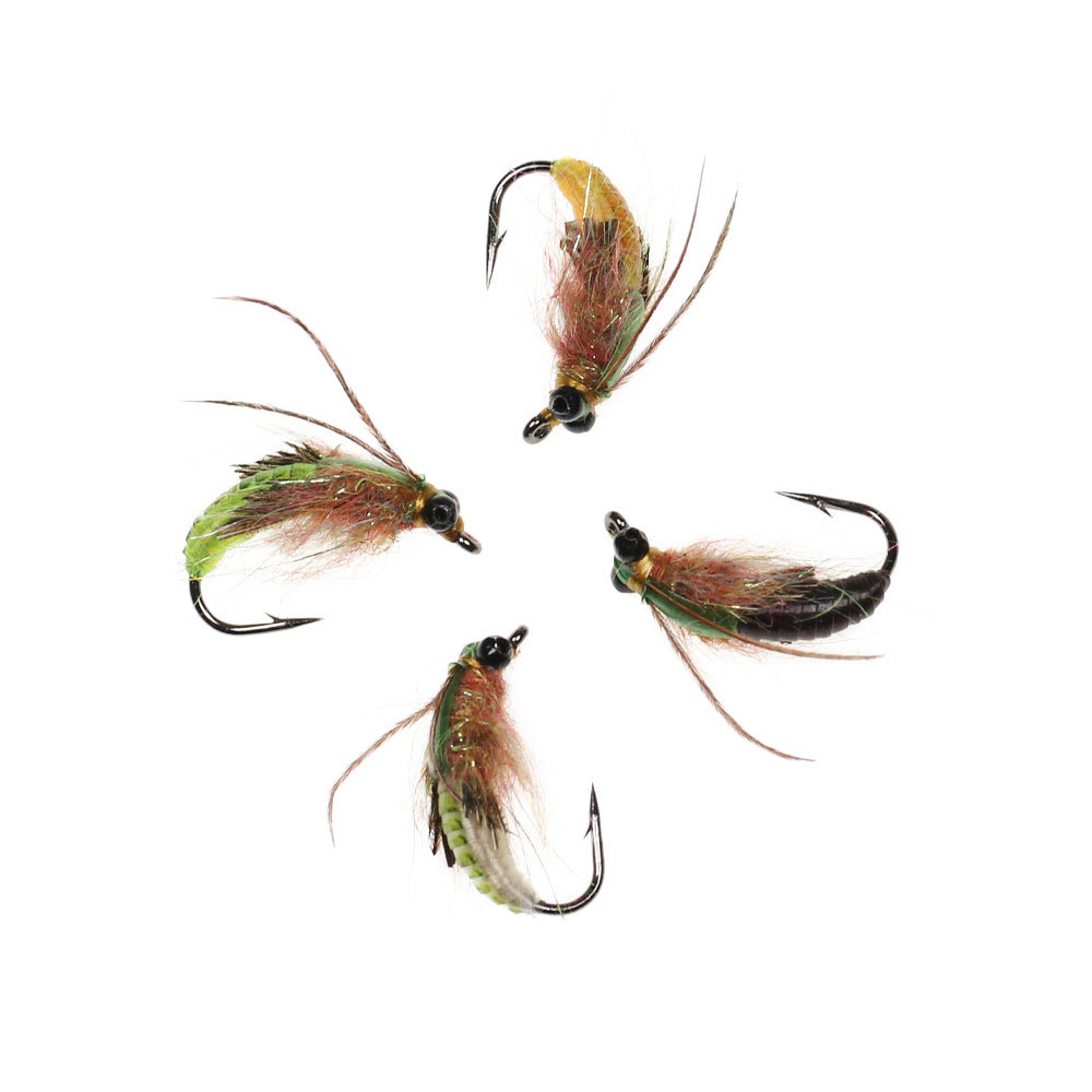 #8 #10 Chain Beads Head Nymph Scud Bug Worm Shrimps Flies