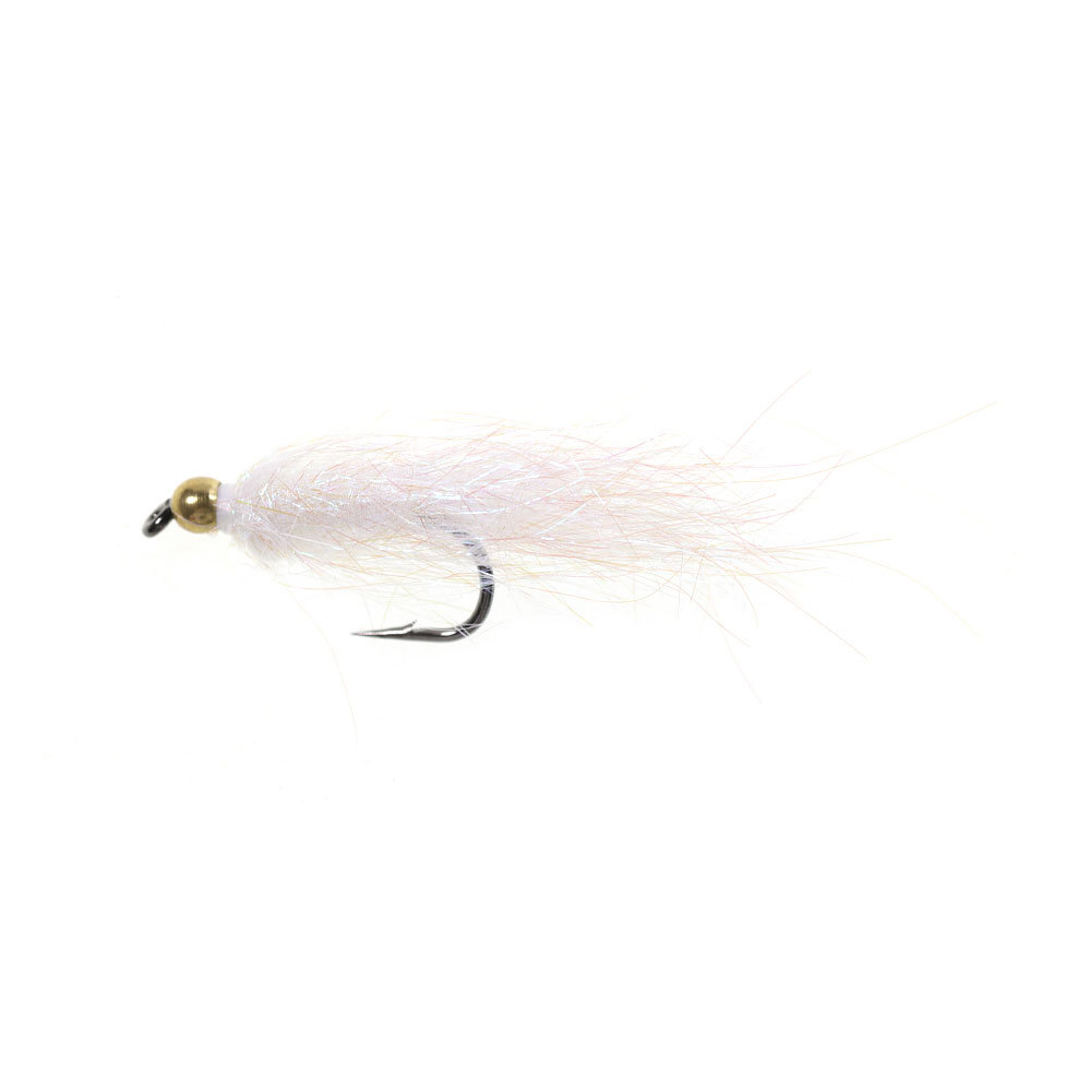 #4 Brass Beadhead Long Ice Dub Fiber Streamer Fly