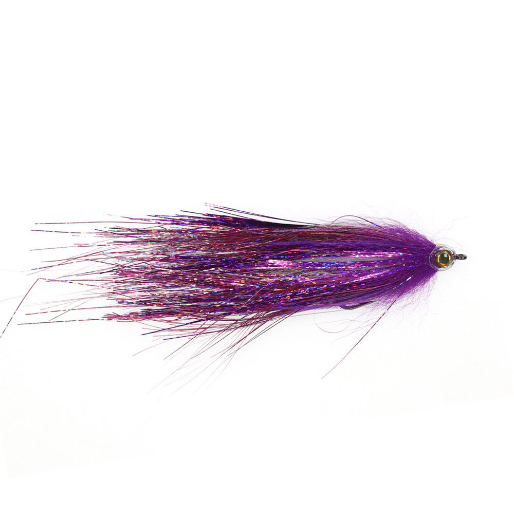 2/0 3D Fish Eyes Hare Strip Zonker Streamer Fly