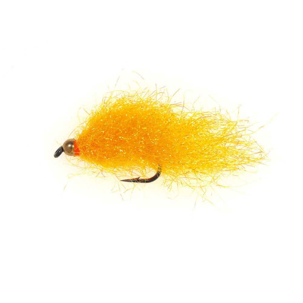 #4 Brass Beadhead Long Ice Dub Fiber Streamer Fly