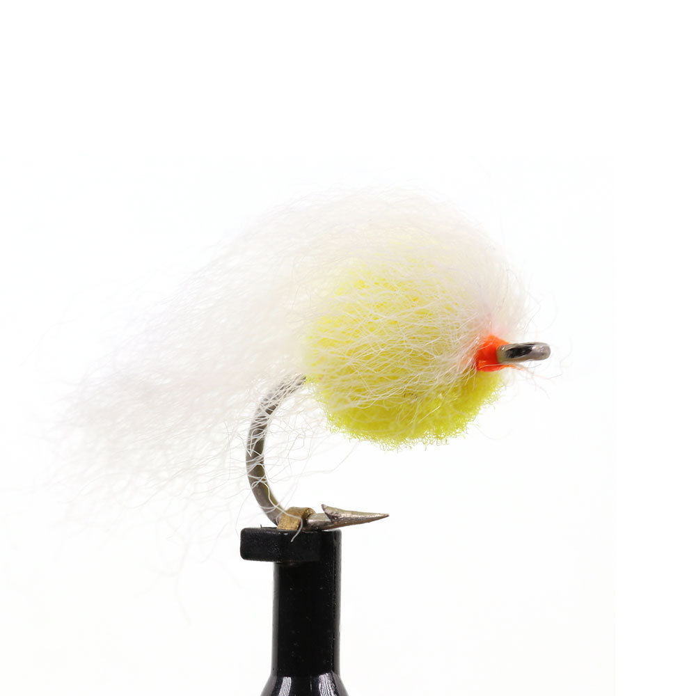#7 Milk Egg Fly Mimic Salmon Roe Fly