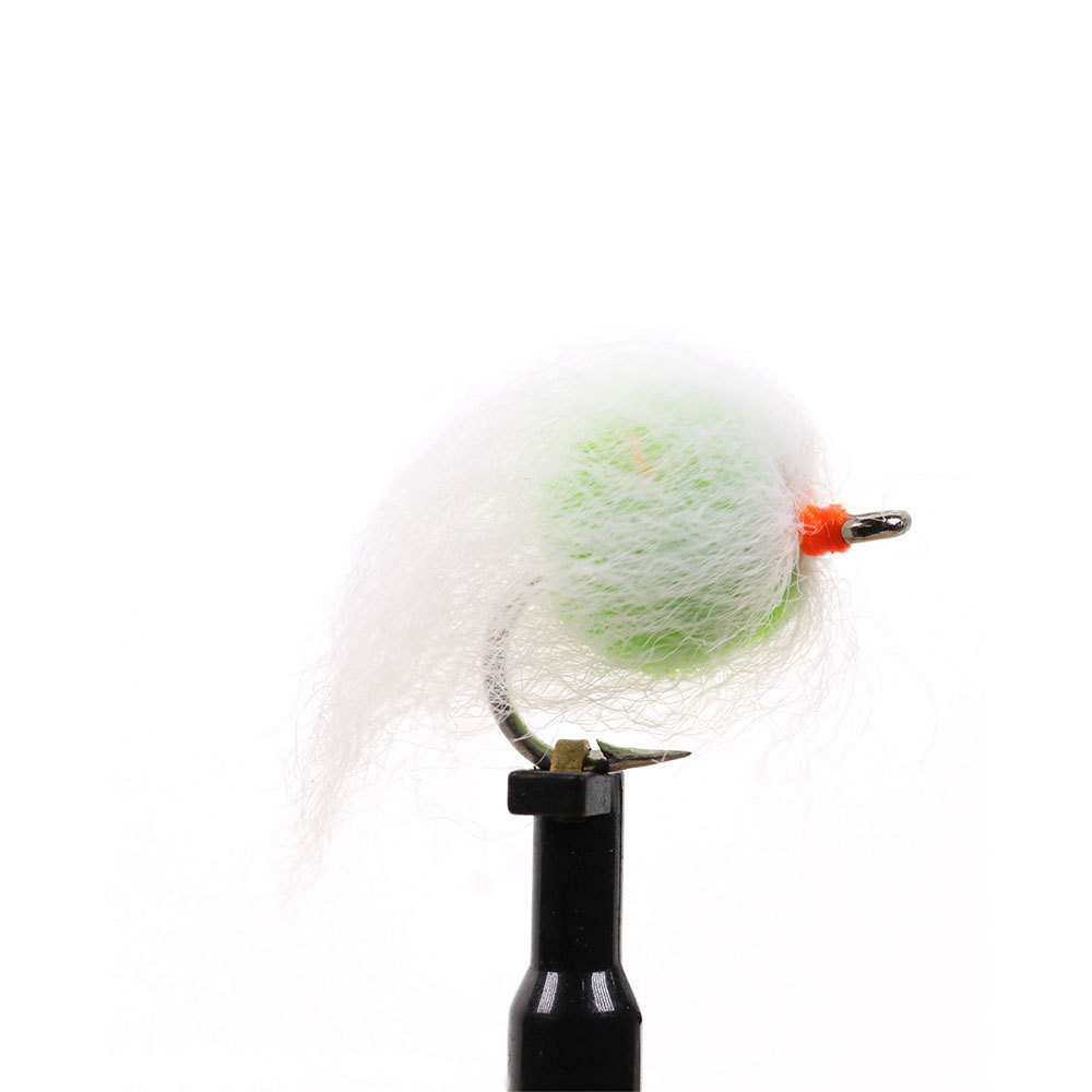 #7 Milk Egg Fly Mimic Salmon Roe Fly