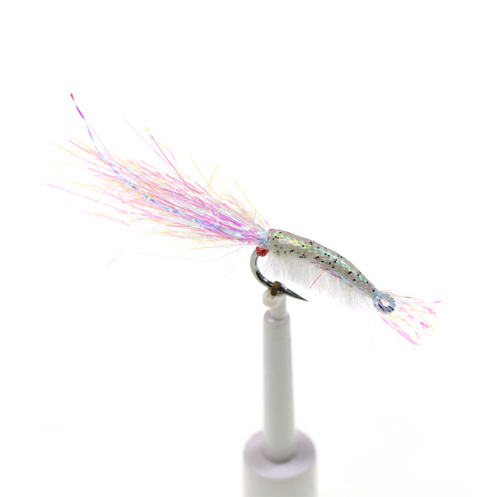 #4 #6 #8 Chain Bead Eye Shrimp Fly