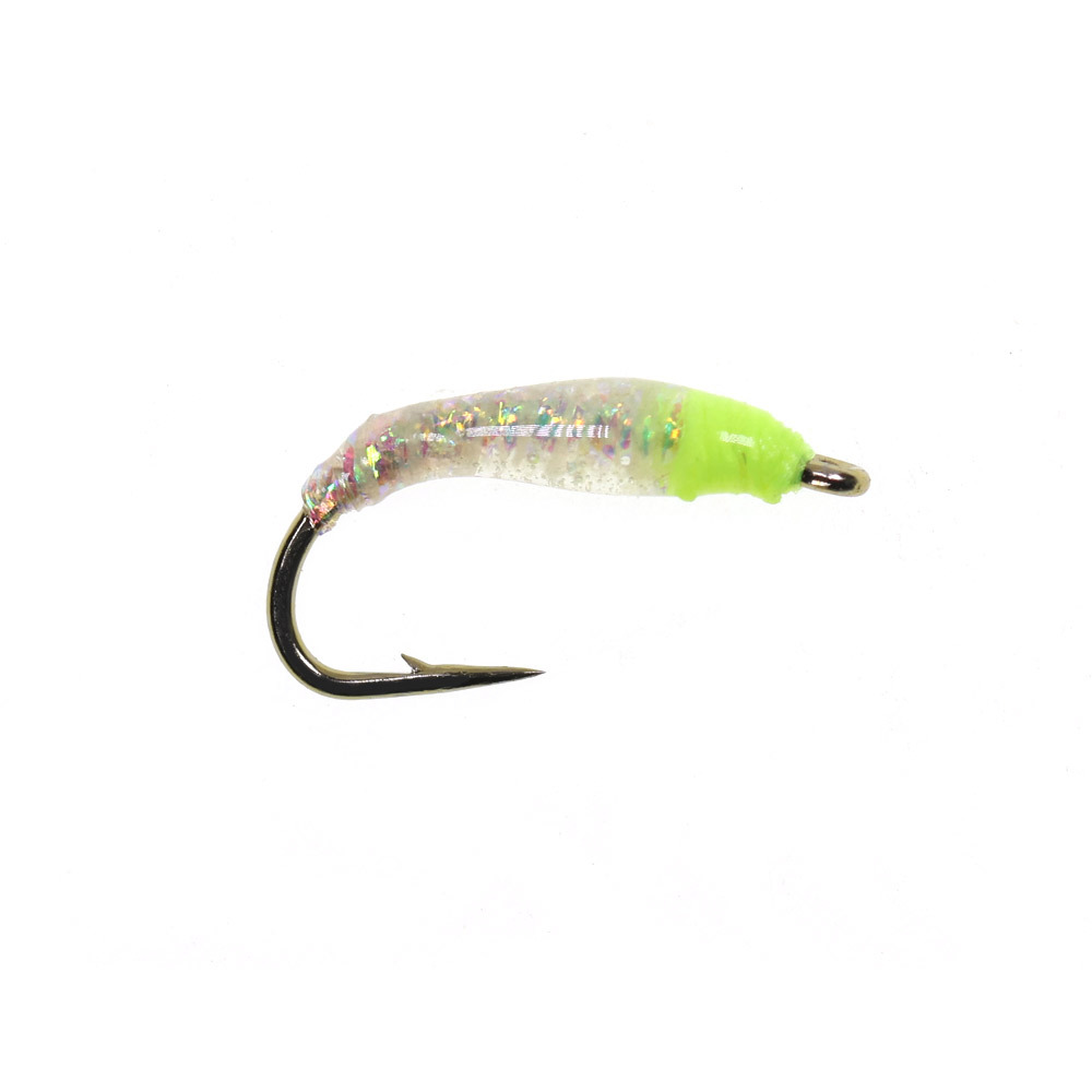 #8~ #18 Flash Gliss Body Nymph Fly