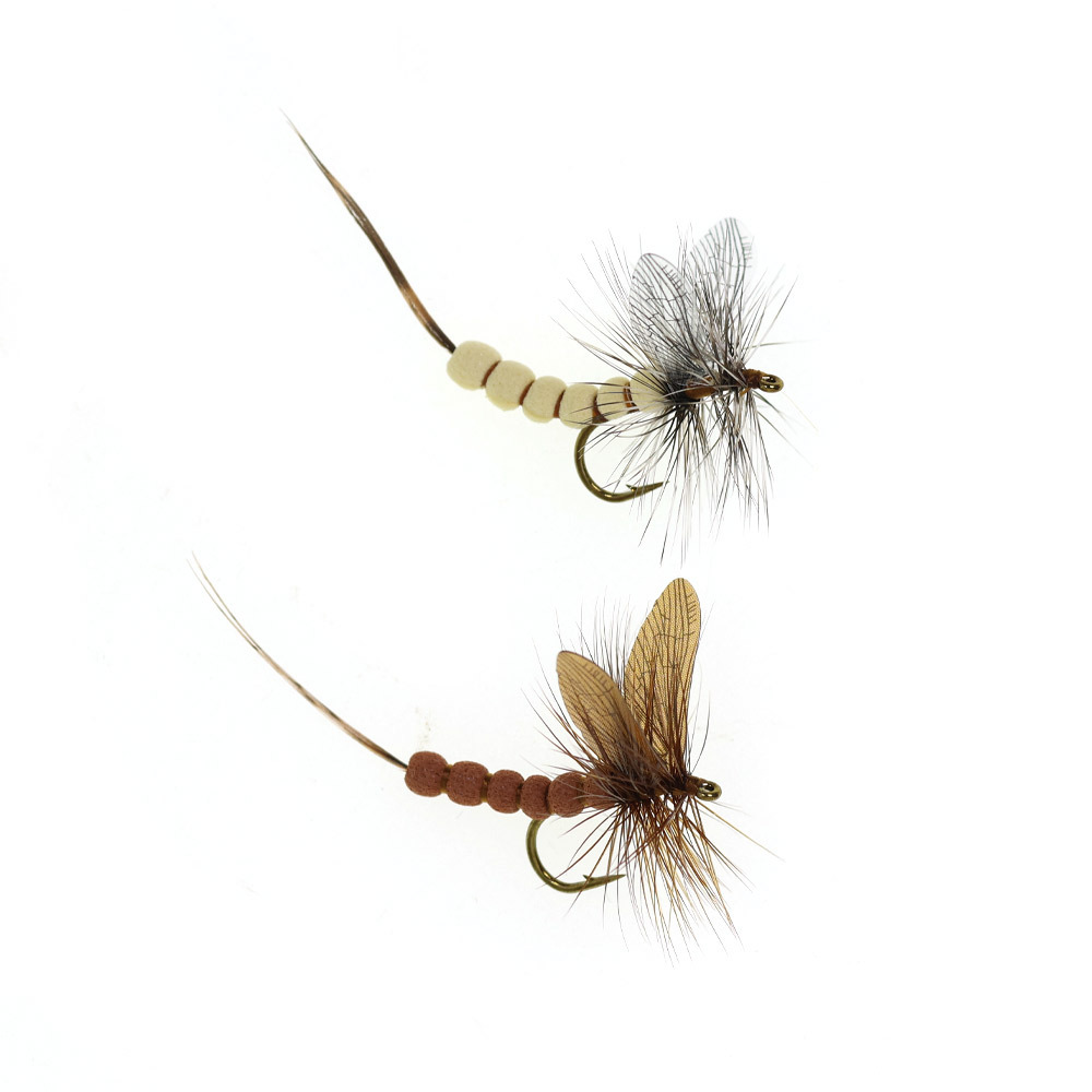 Grizzly Saddle Hackle Mayfly