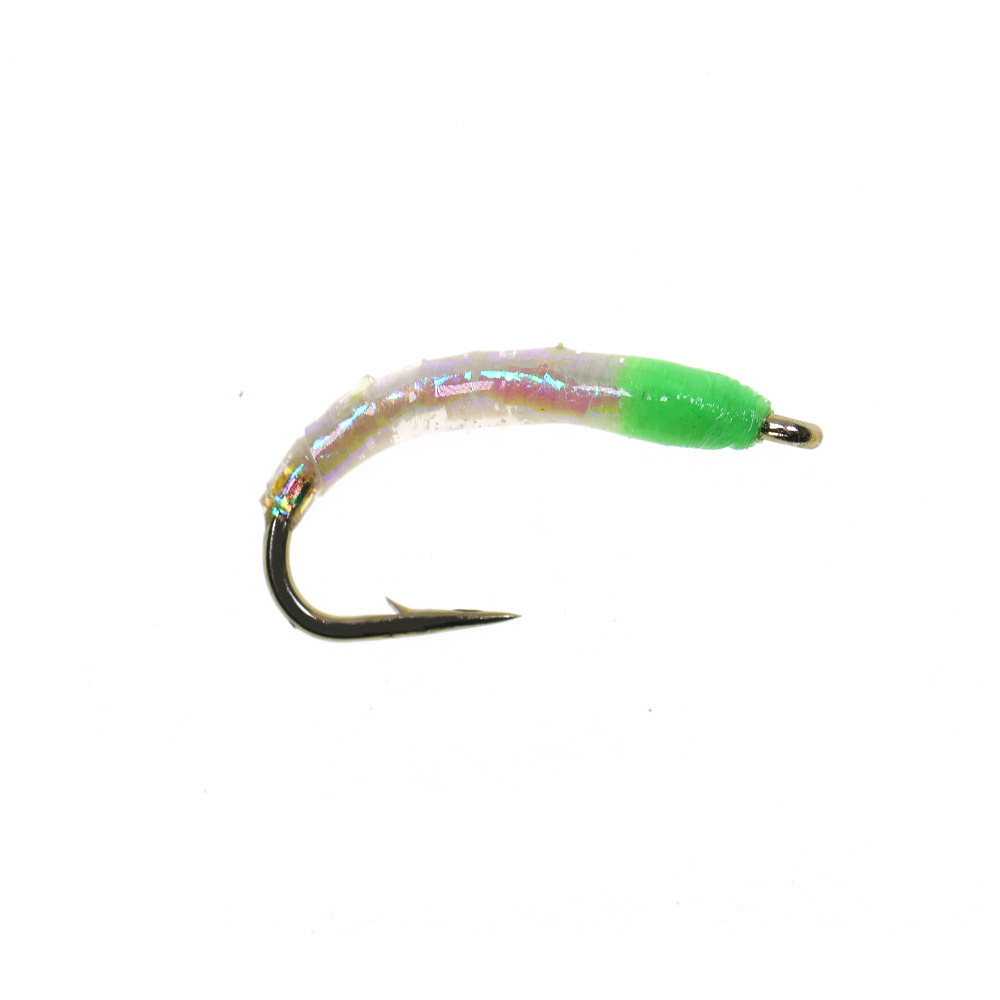 #8~ #18 Flash Gliss Body Nymph Fly