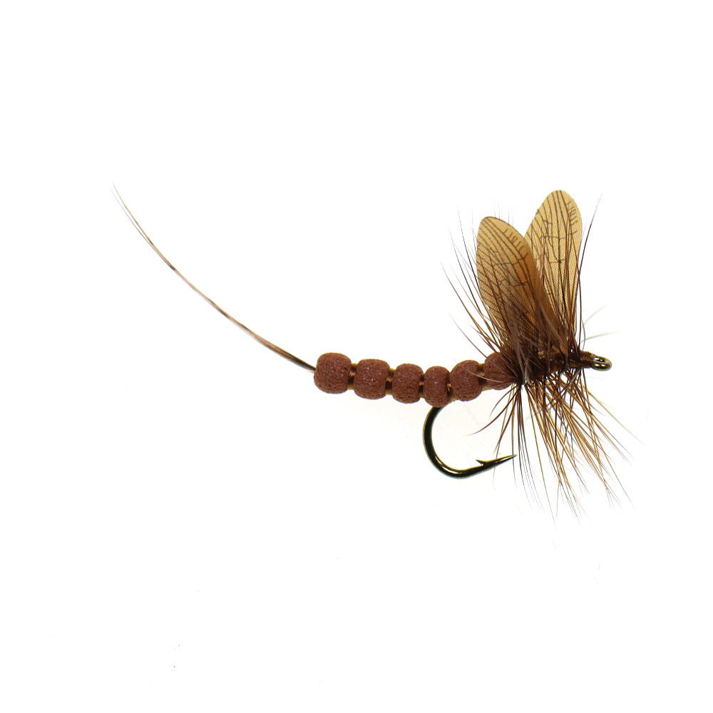 Grizzly Saddle Hackle Mayfly