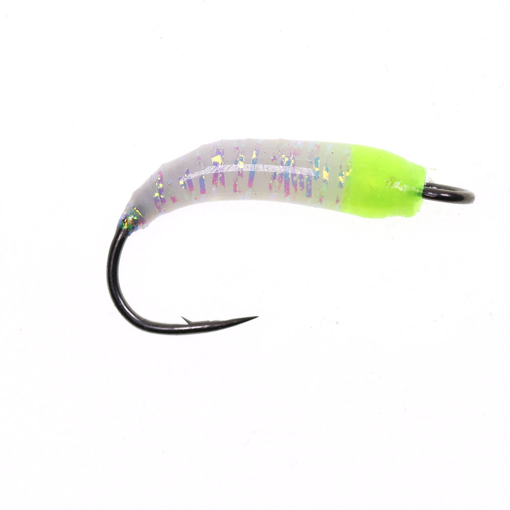 #8~ #18 Flash Gliss Body Nymph Fly