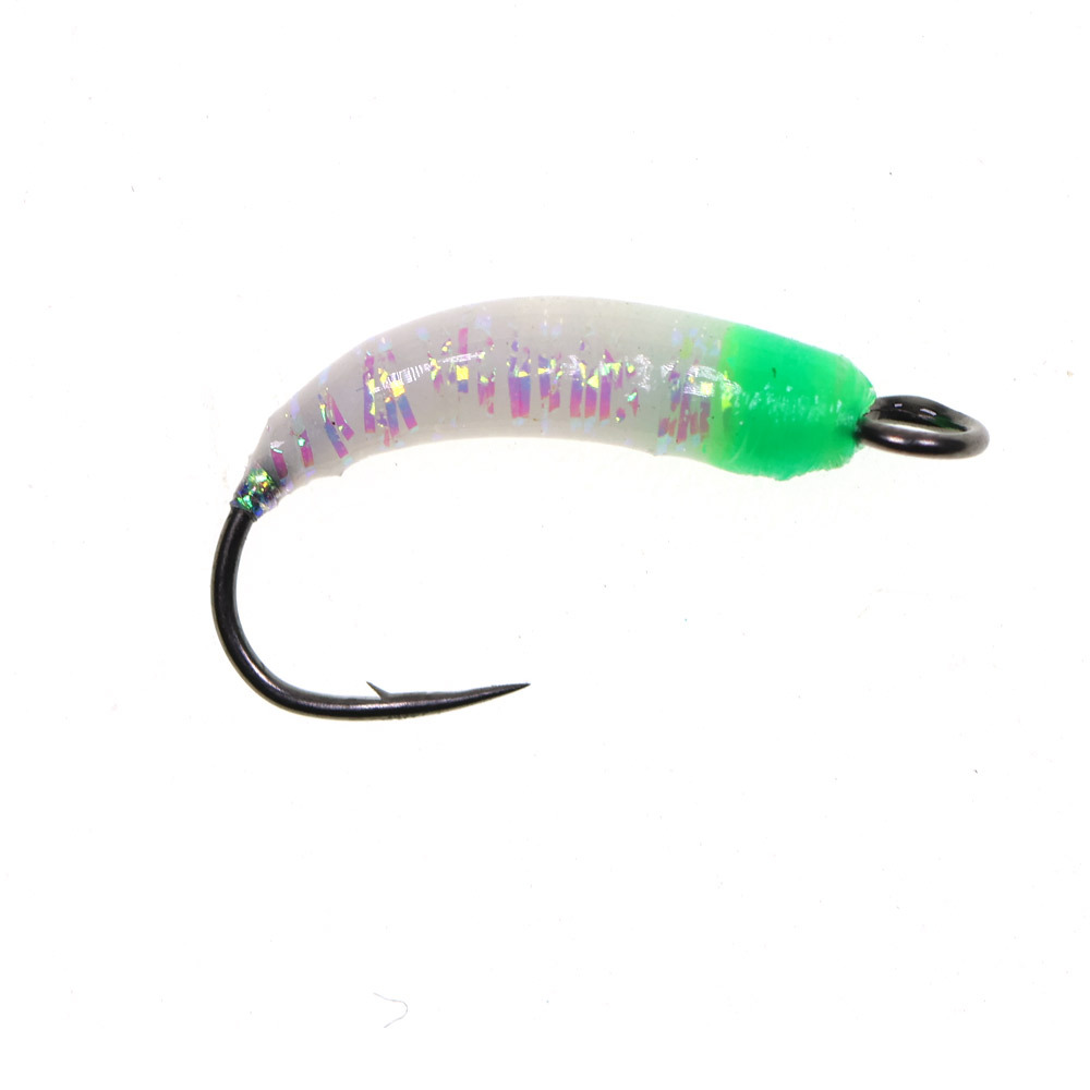 #8~ #18 Flash Gliss Body Nymph Fly