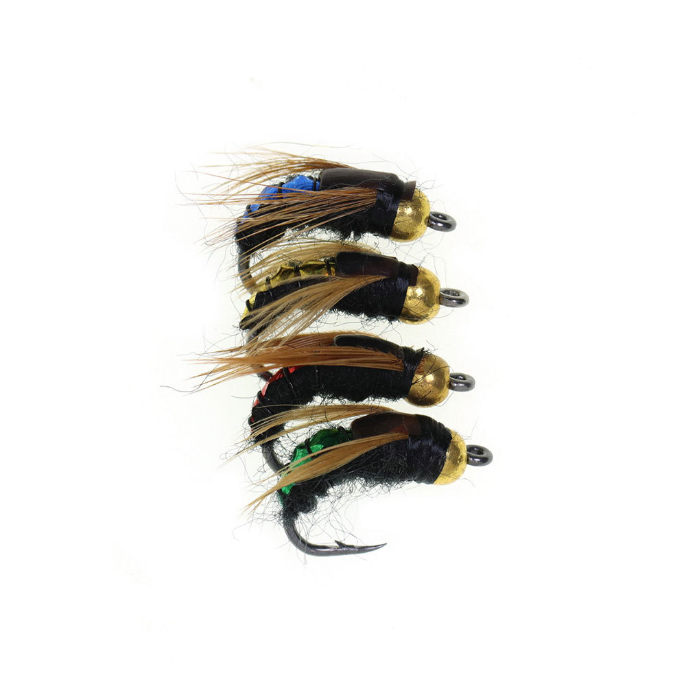 #8 Fast Sinking Brass Bead Head Nymph Scud Fly