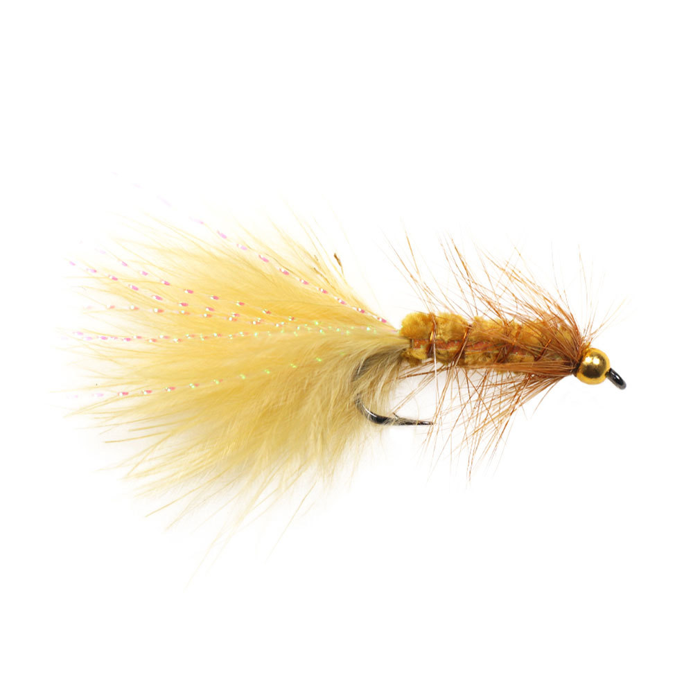 #4 #6 #8 Brass Bead Head Woolly Bugger Streamers