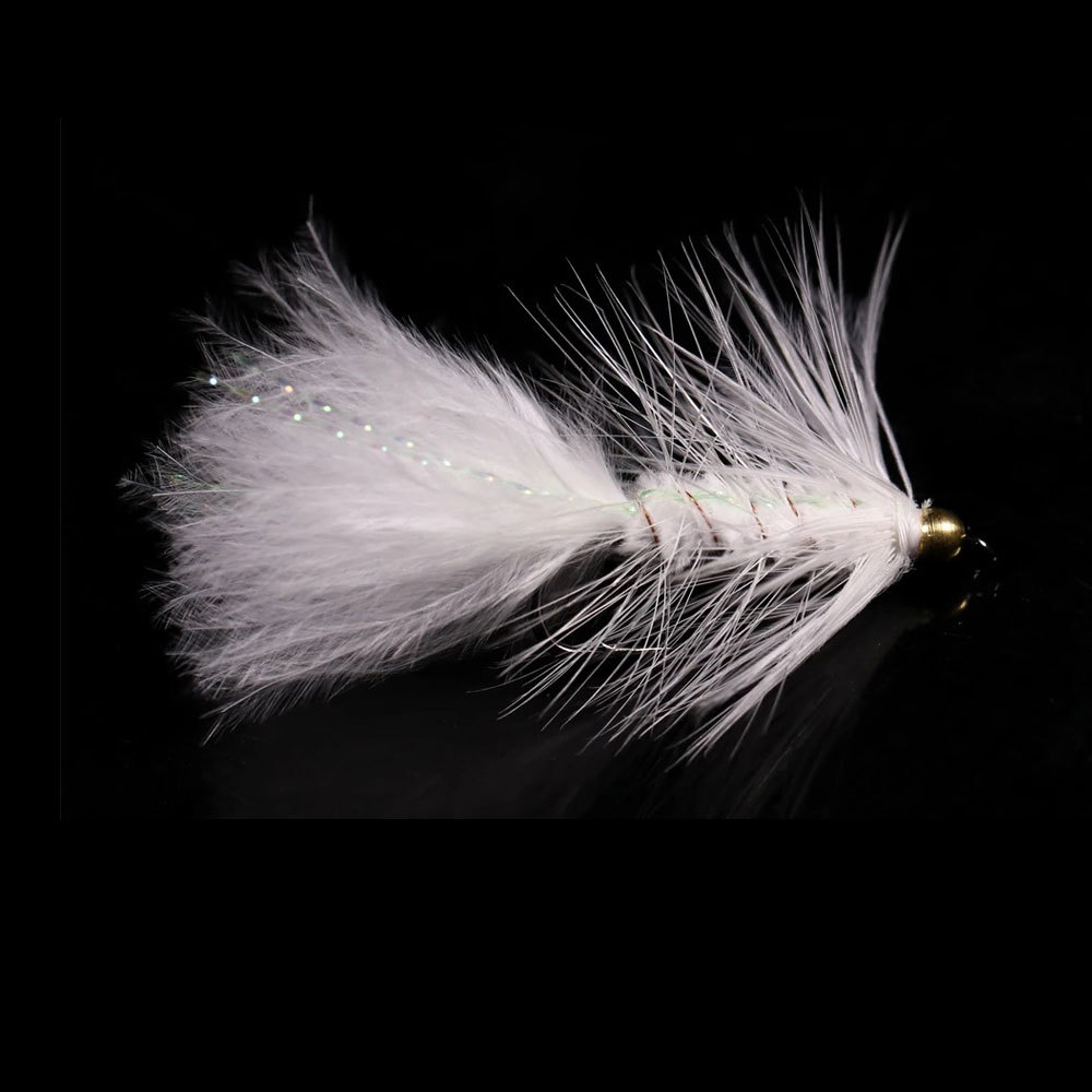 #4 #6 #8 Brass Bead Head Woolly Bugger Streamers