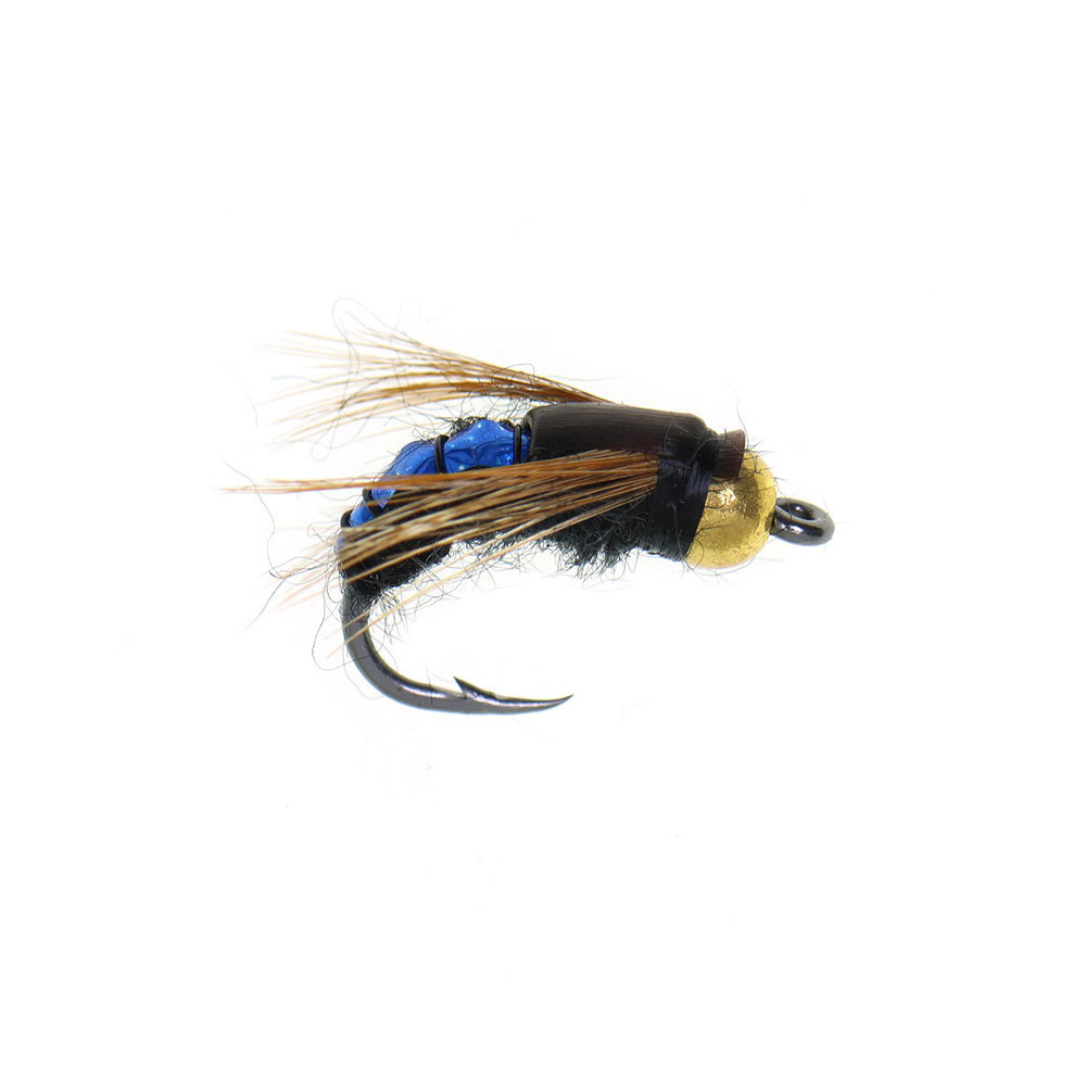 #8 Fast Sinking Brass Bead Head Nymph Scud Fly