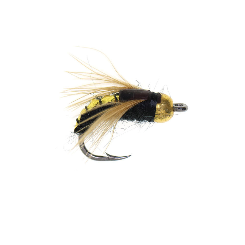#8 Fast Sinking Brass Bead Head Nymph Scud Fly