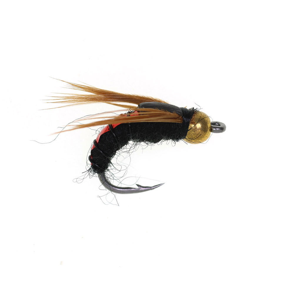 #8 Fast Sinking Brass Bead Head Nymph Scud Fly