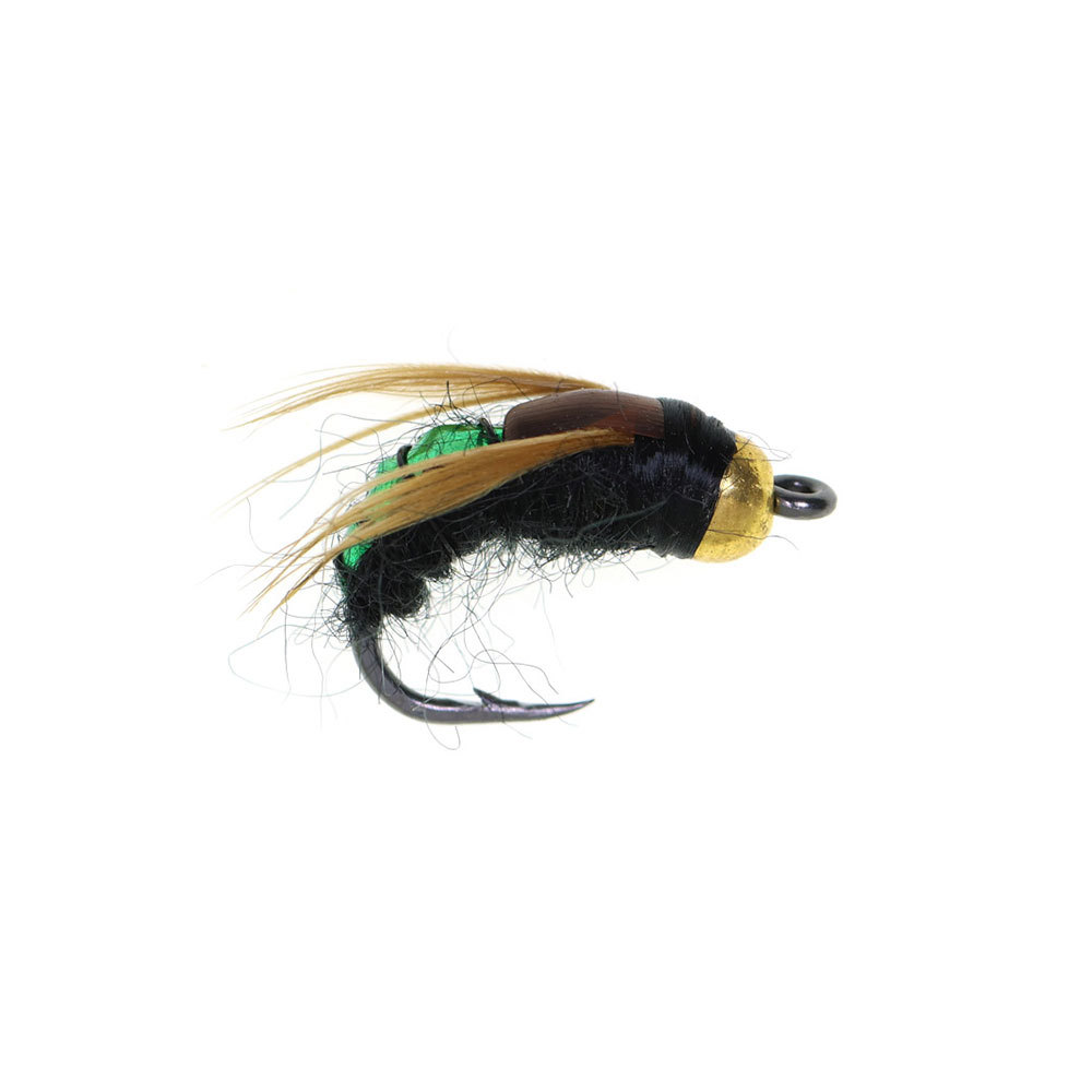 #8 Fast Sinking Brass Bead Head Nymph Scud Fly