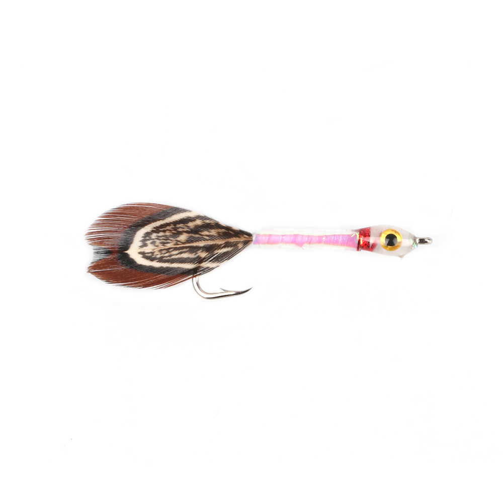 #6 #8 3D Fish Eyes Epoxy Minnow Streamers Fly