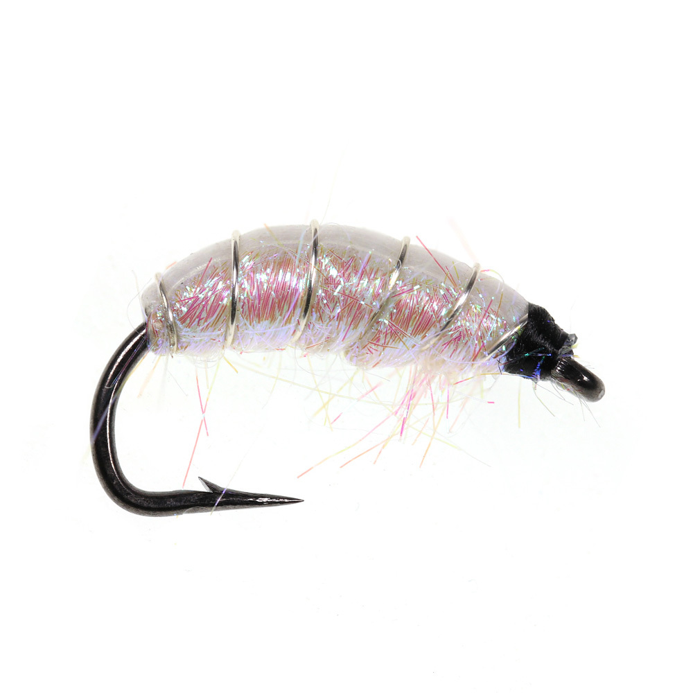 #8~ #18 Flash Gliss Body Nymph Fly