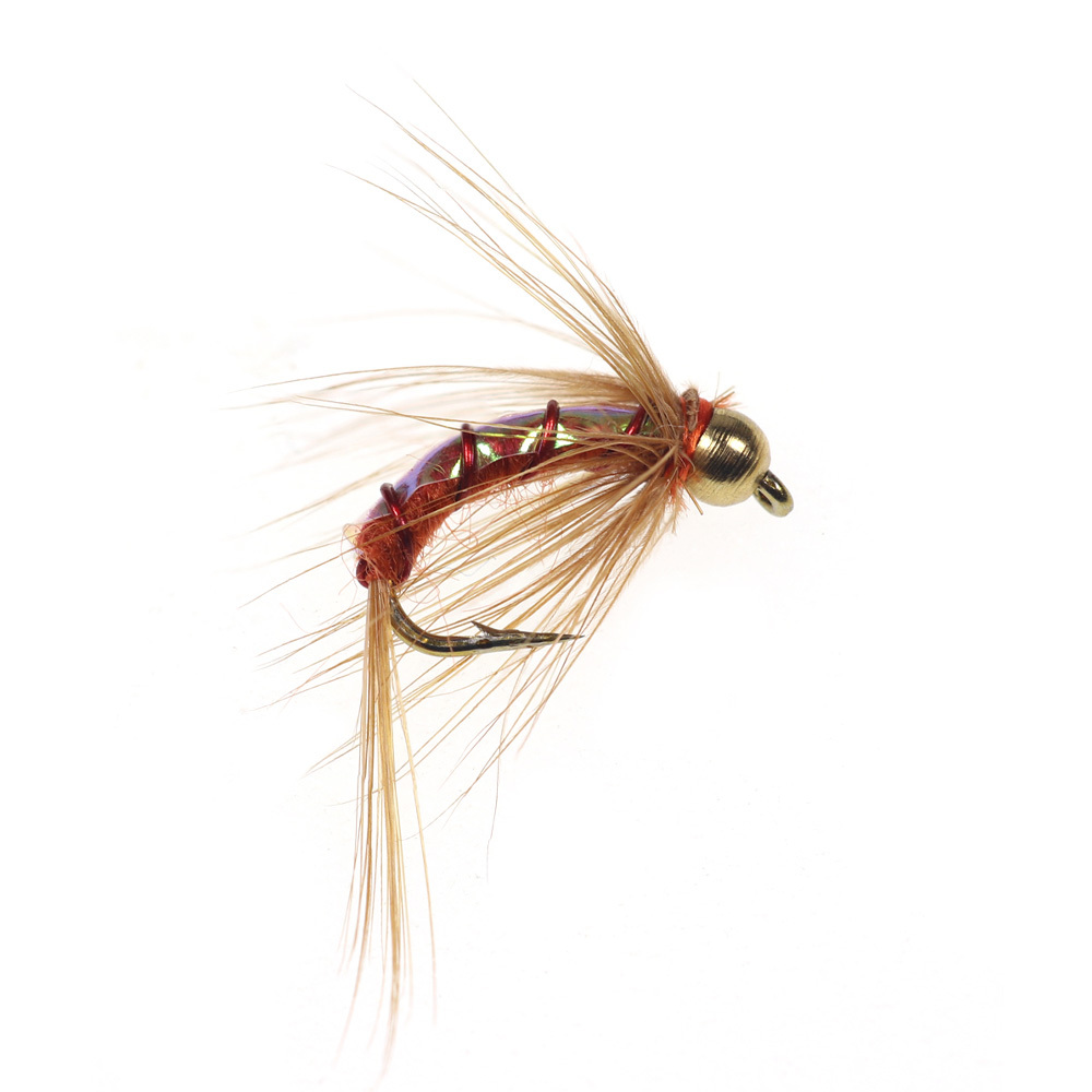 #12 Brass Bead Head Polish Variant Nymph Flies