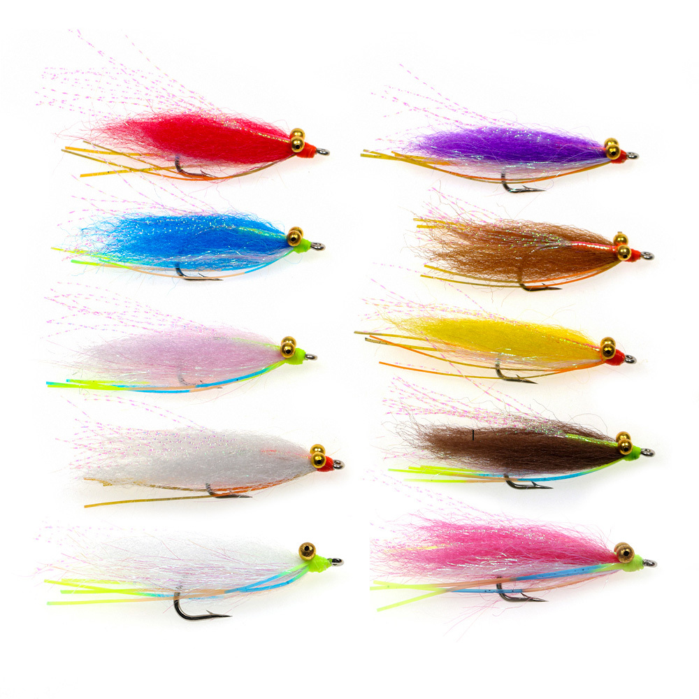 #4,#2,#1/0,#2/0. Crazy Charlie Fly Saltwater Streamer Flies