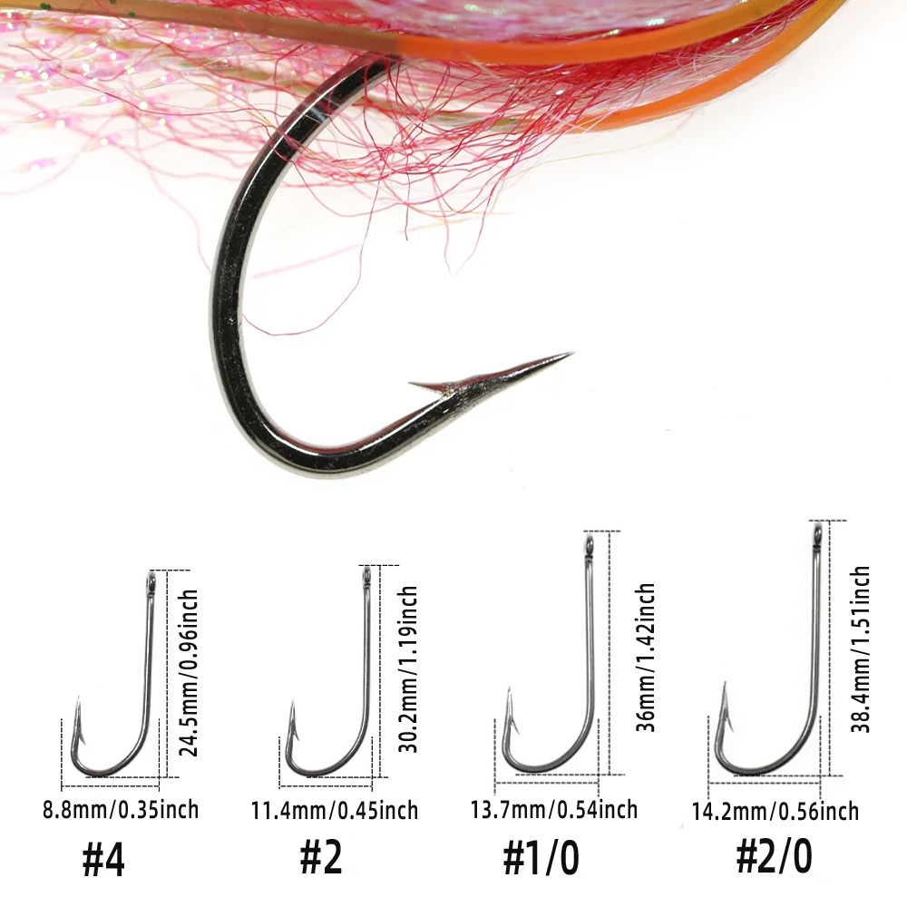 #4,#2,#1/0,#2/0. Crazy Charlie Fly Saltwater Streamer Flies