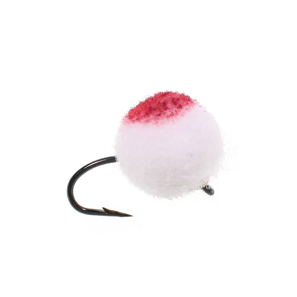 #12 Bead Head Glo Bug Salmon Egg Fly
