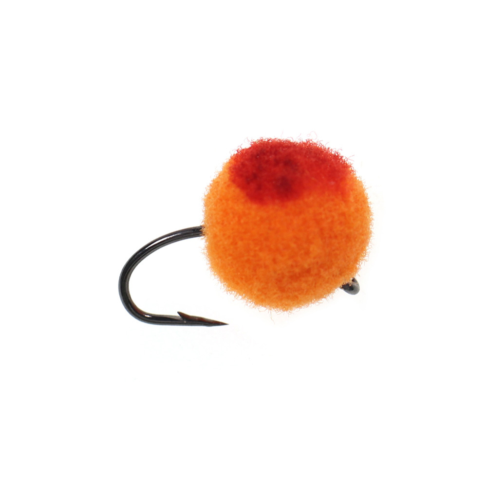 #12 Bead Head Glo Bug Salmon Egg Fly