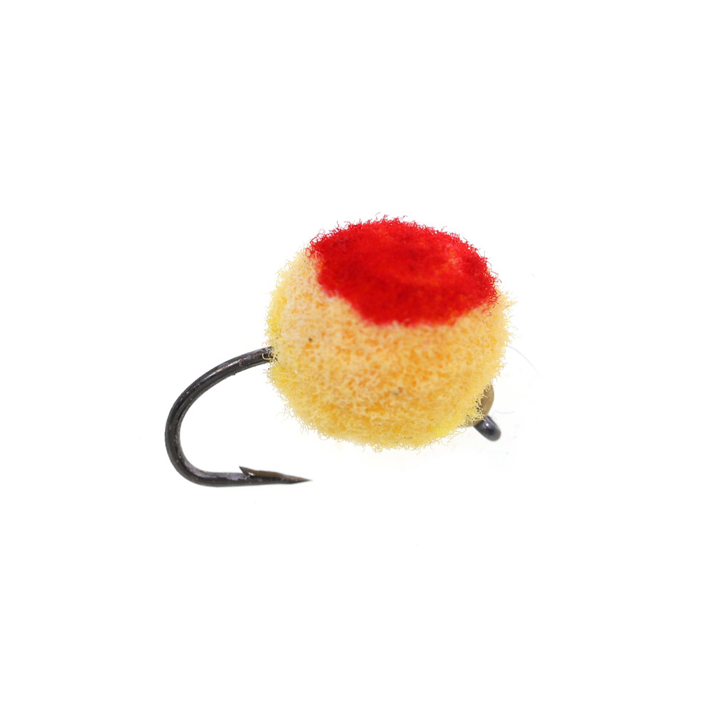 #12 Bead Head Glo Bug Salmon Egg Fly