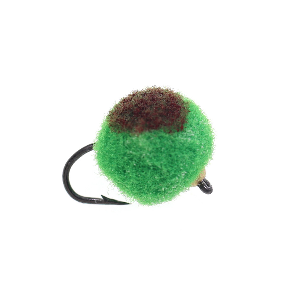 #12 Bead Head Glo Bug Salmon Egg Fly