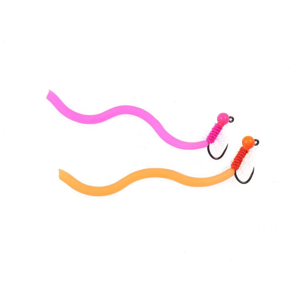 Tungsten Bead Squirmy Worm Fly