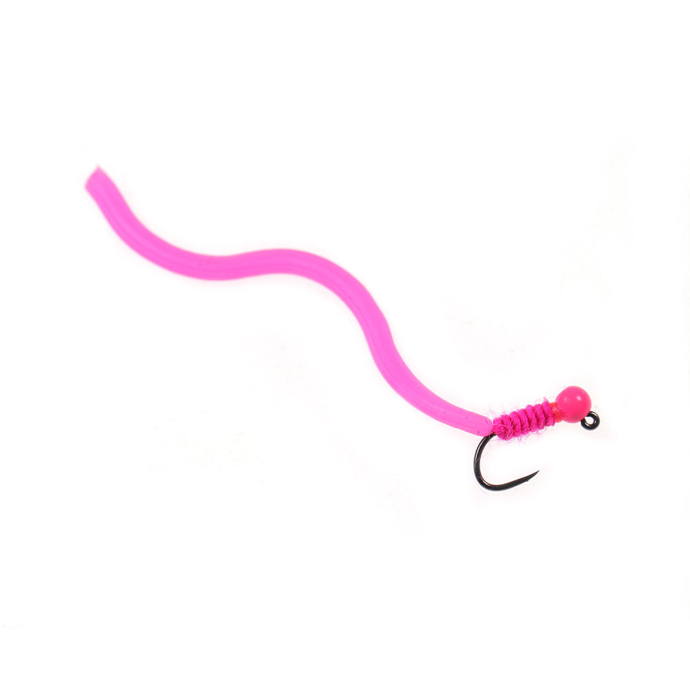 Tungsten Bead Squirmy Worm Fly