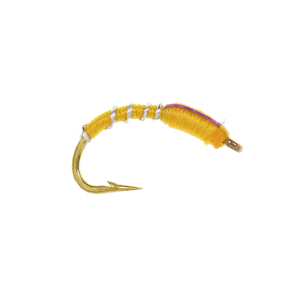 #12 Buzzer Nymph Zebra Midge Caddis Larva Chironomid Fly