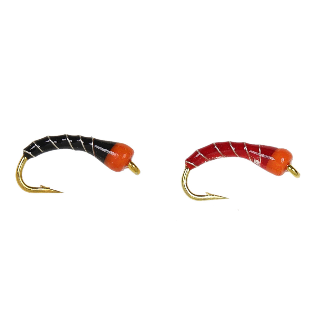 #16 BeadHead Zebra Midge Nymph Wet Fly