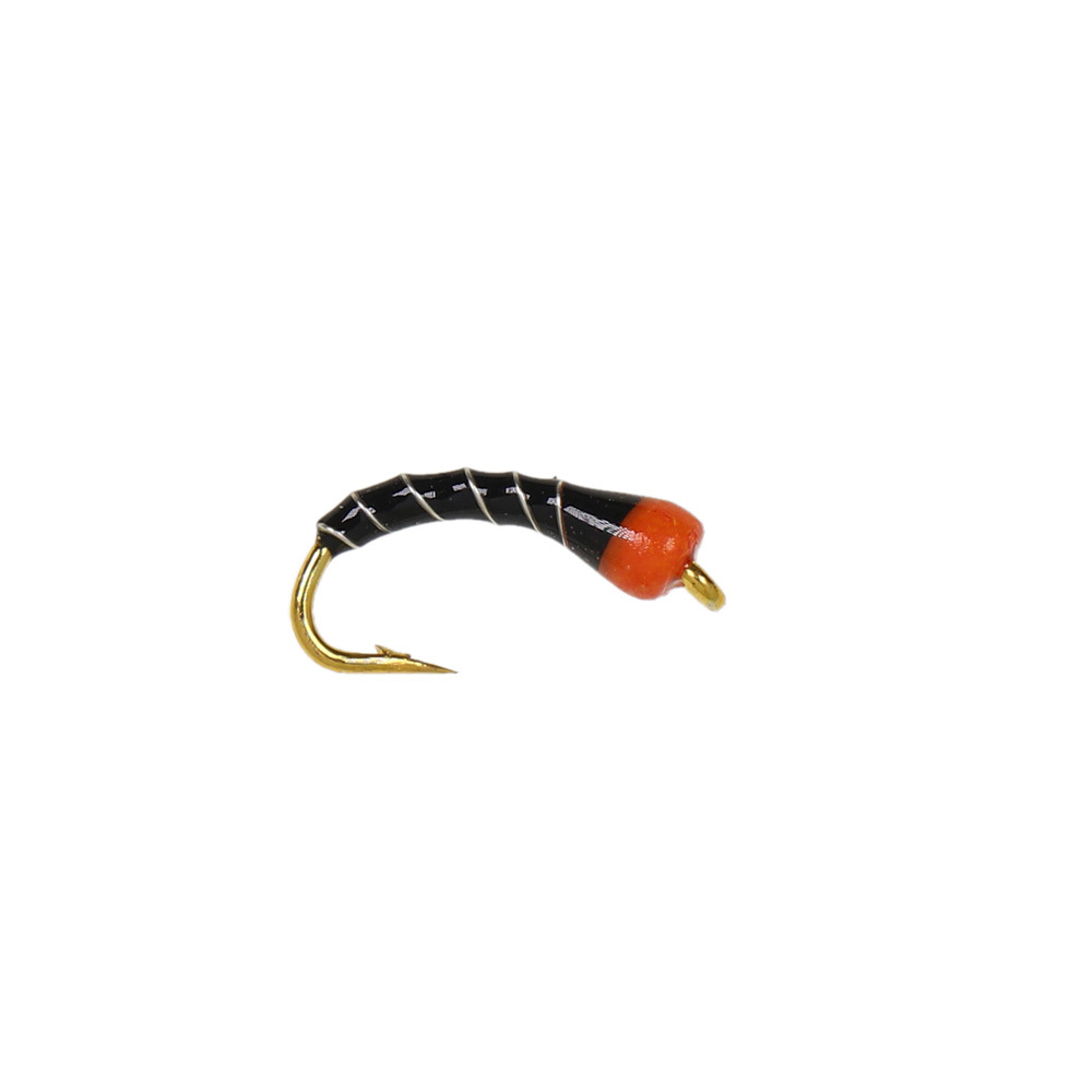 #16 BeadHead Zebra Midge Nymph Wet Fly