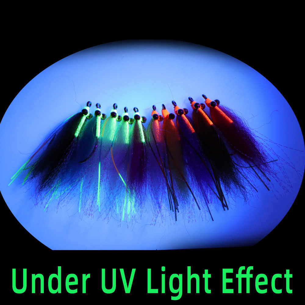 #4,#2,#1/0,#2/0. Crazy Charlie Fly Saltwater Streamer Flies
