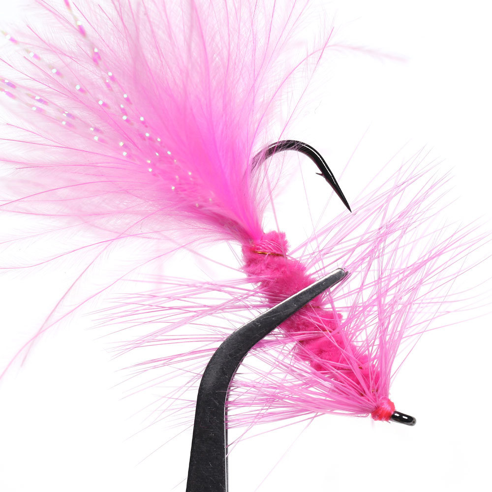 #4 #6 #8 Marabou Feather Tail  Woolly Bugger Streamer Fly
