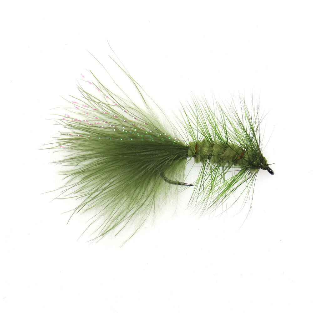 #4 #6 #8 Marabou Feather Tail  Woolly Bugger Streamer Fly