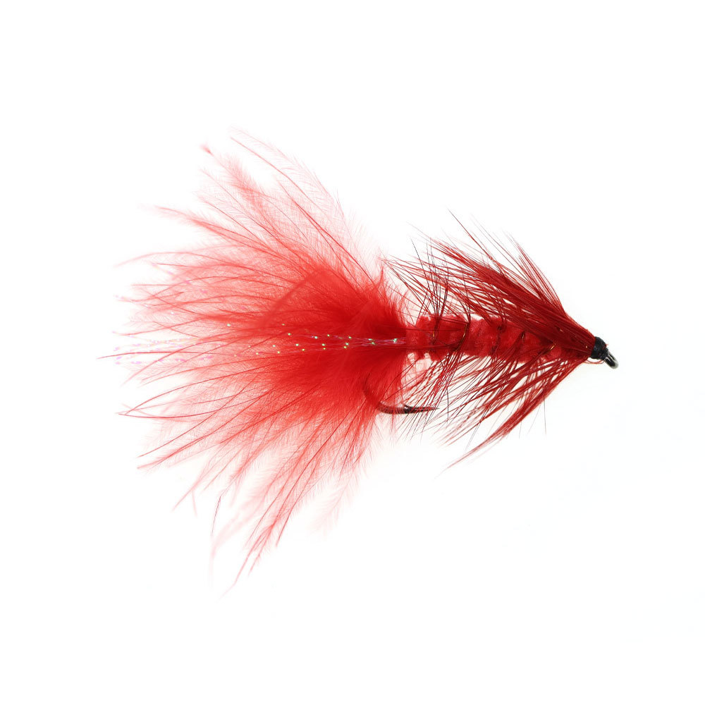 #4 #6 #8 Marabou Feather Tail  Woolly Bugger Streamer Fly