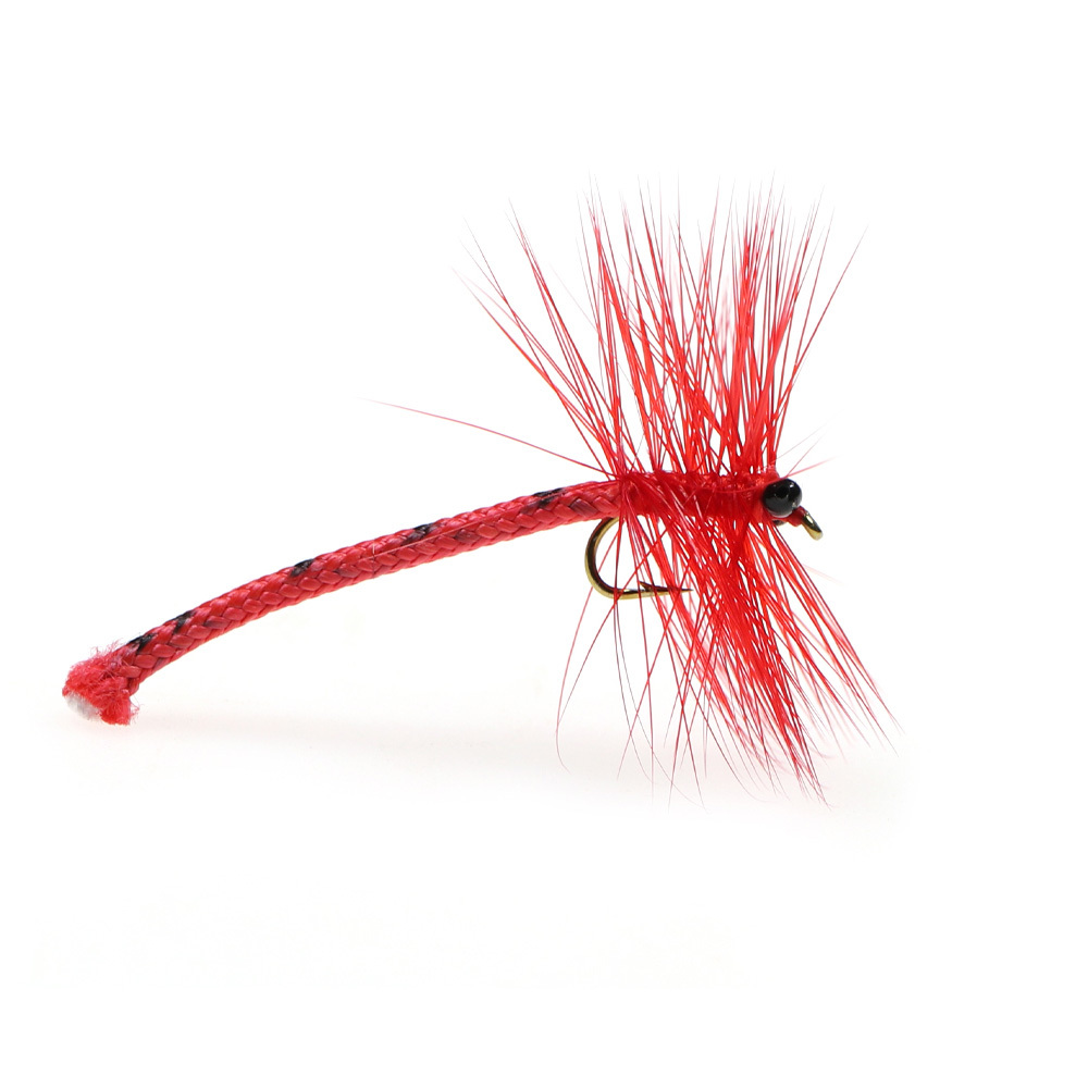 #12 Damselfly Black Red Dragon Fly