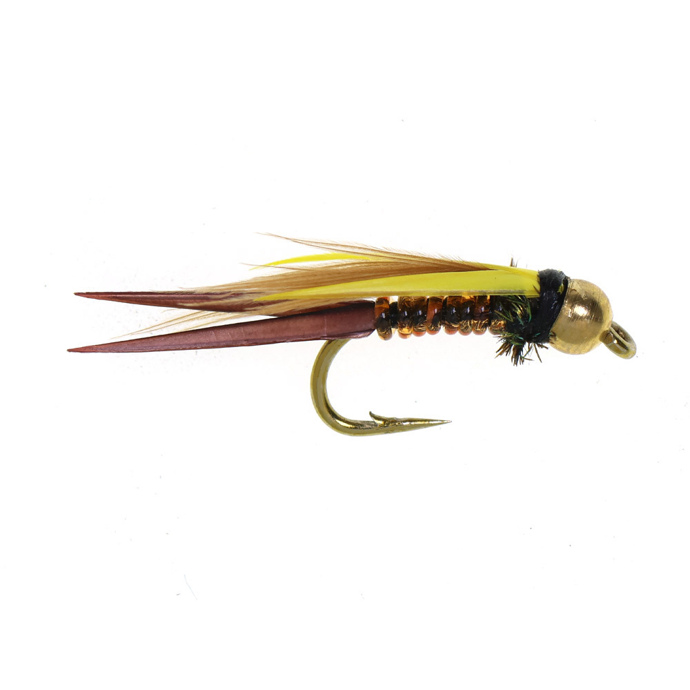 #14 Brass Bead Head Prince Nymph Stonefly Nymph