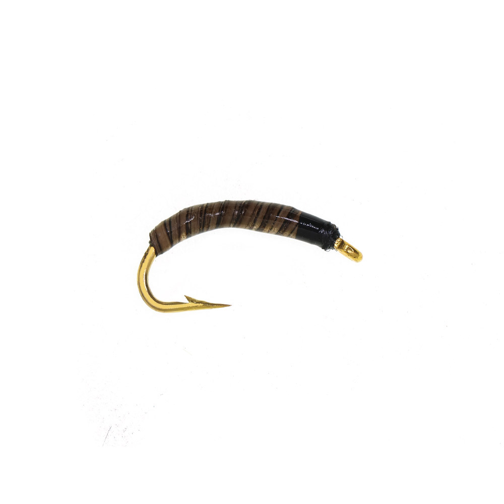 #16 Buzzer Nymph Zebra Midge Caddis Larva Fly