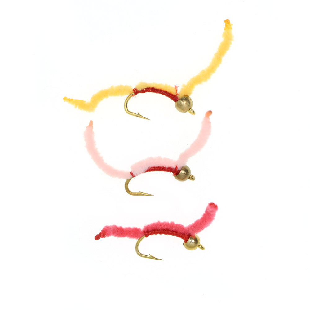 #14 Bead Head San Juan Worm Fly