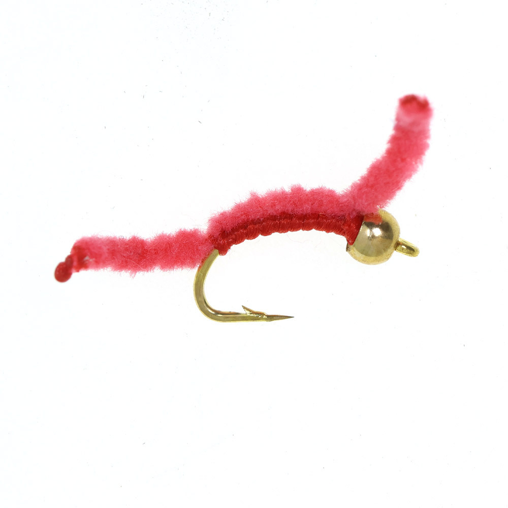 #14 Bead Head San Juan Worm Fly