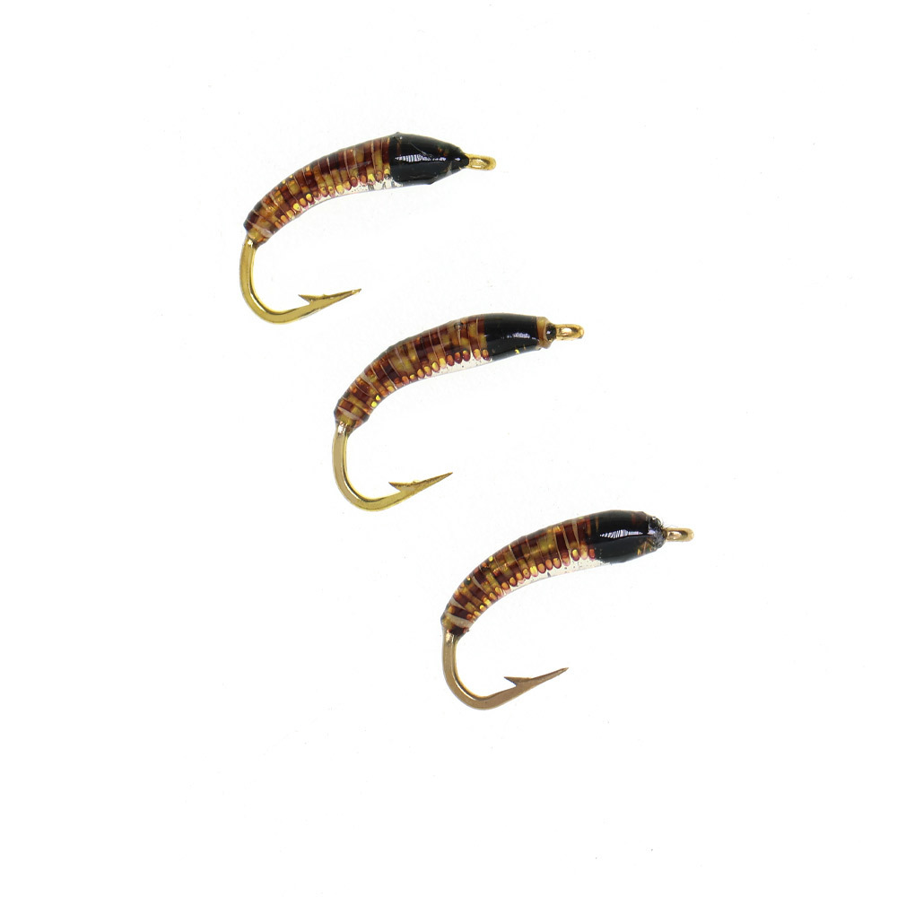 #14 Buzzer Nymph Zebra Midge Caddis Larva Chironomid Fly