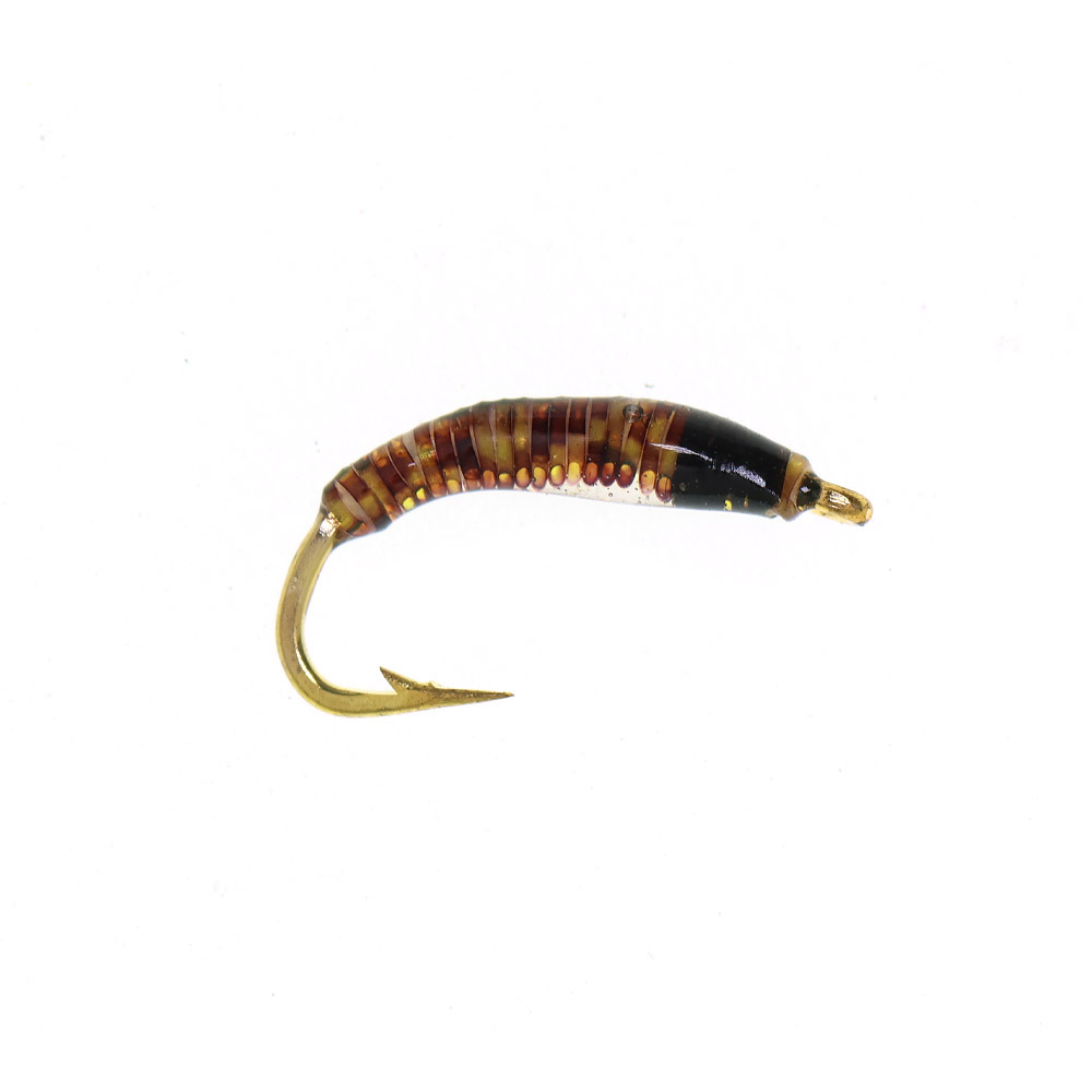 #14 Buzzer Nymph Zebra Midge Caddis Larva Chironomid Fly