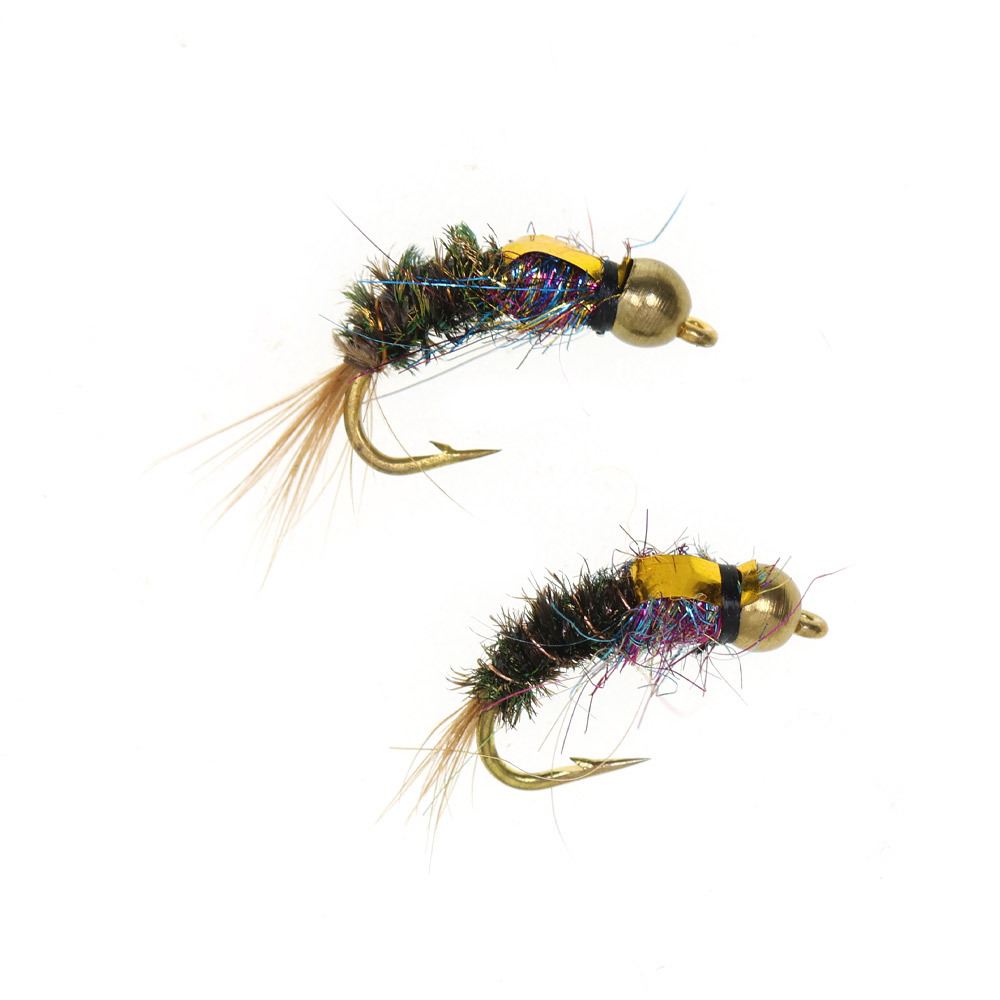 #12 Brass Bead Head Nymph Fly