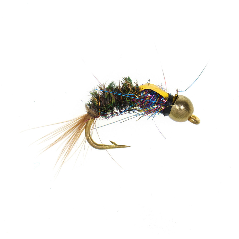 #12 Brass Bead Head Nymph Fly